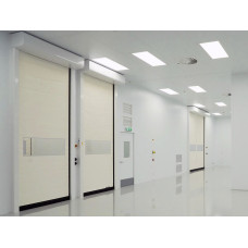 Скоростные ПВХ ворота для чистых помещений Clean Room