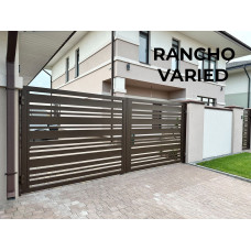 Забор жалюзи с разновысотными ламелями RANCHO VARIED